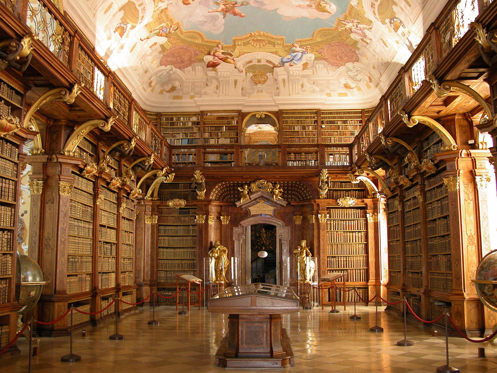 Melk Monastery Library, Melk, Austria